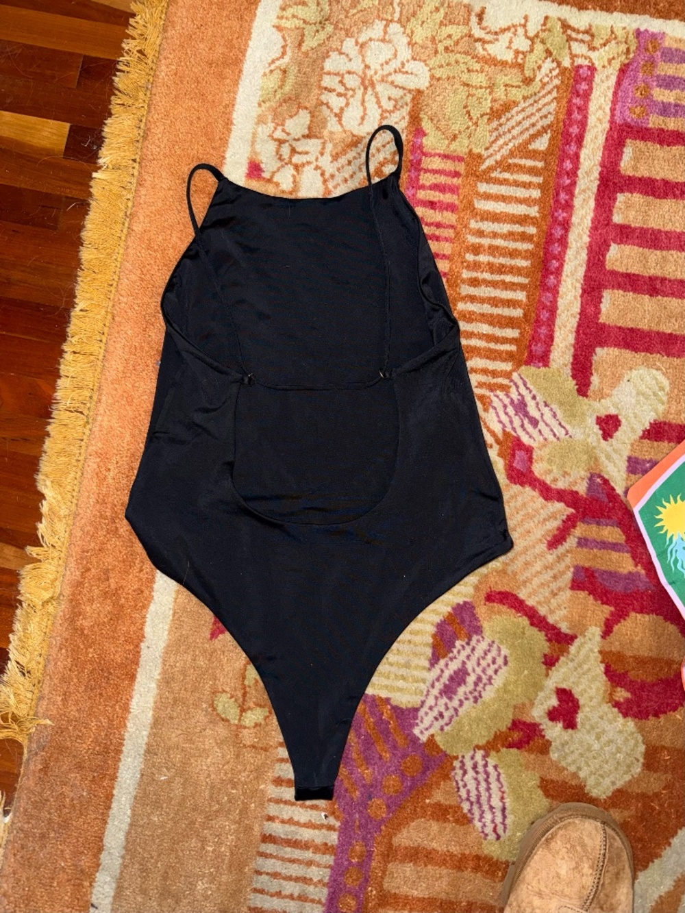Noize Large L black one piece swimsuit Jedda? high neck - Picture 3 of 3